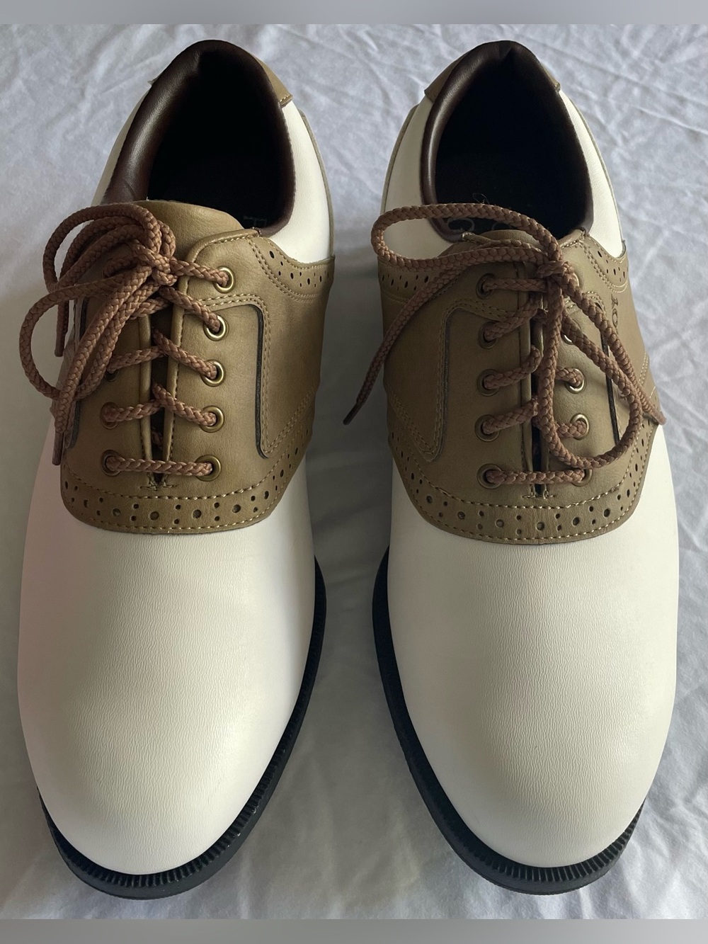 8W Men’s FootJoy GreenJoys Saddle Golf Shoes 45446